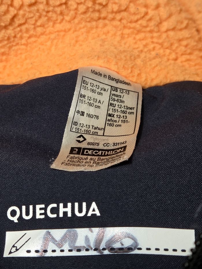 Manteau Quechua 12/13 ans - photo numéro 3