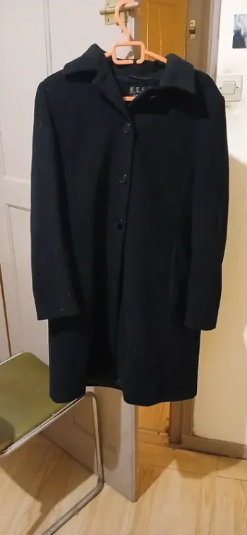 Long manteau noir
