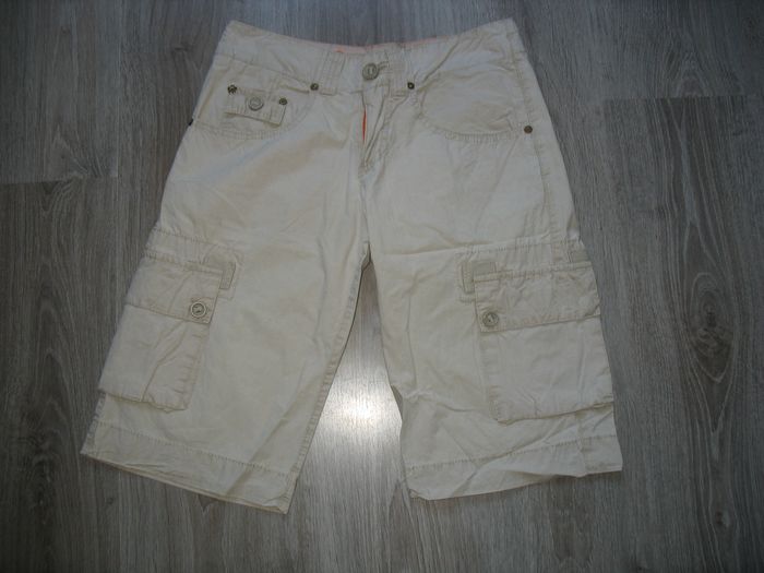 BERMUDA BEIGE "PEPE JEANS" - TAILLE 36 - n°01 - photo numéro 3