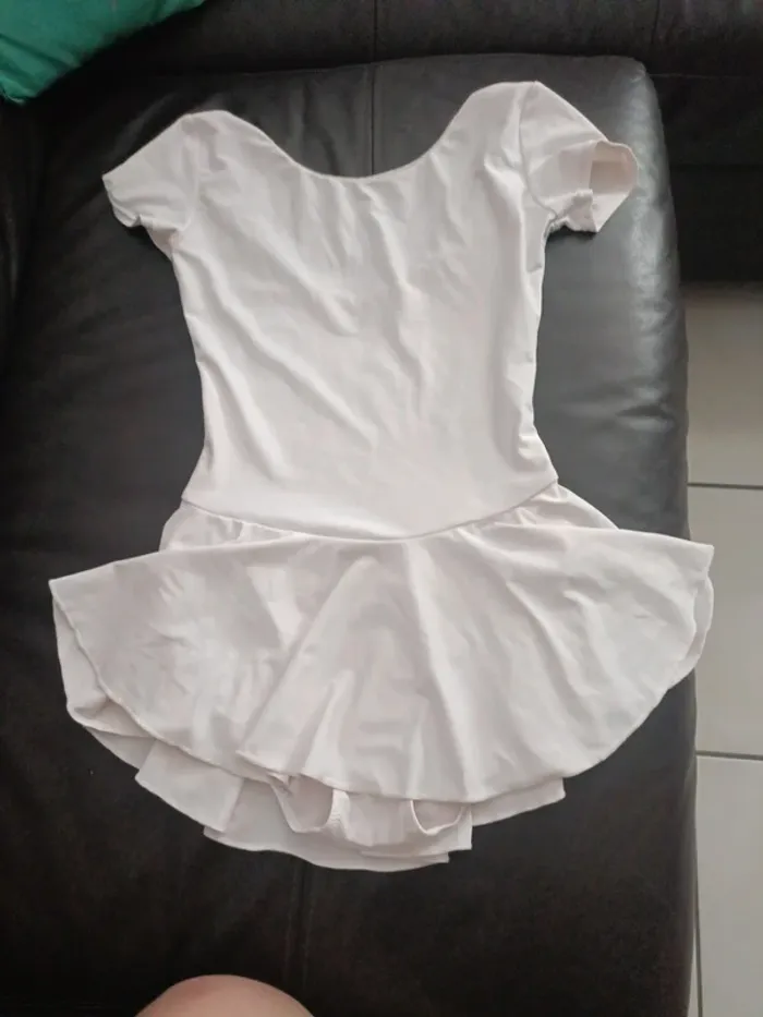 Body danse tutu decathlon 14 ans  blanc