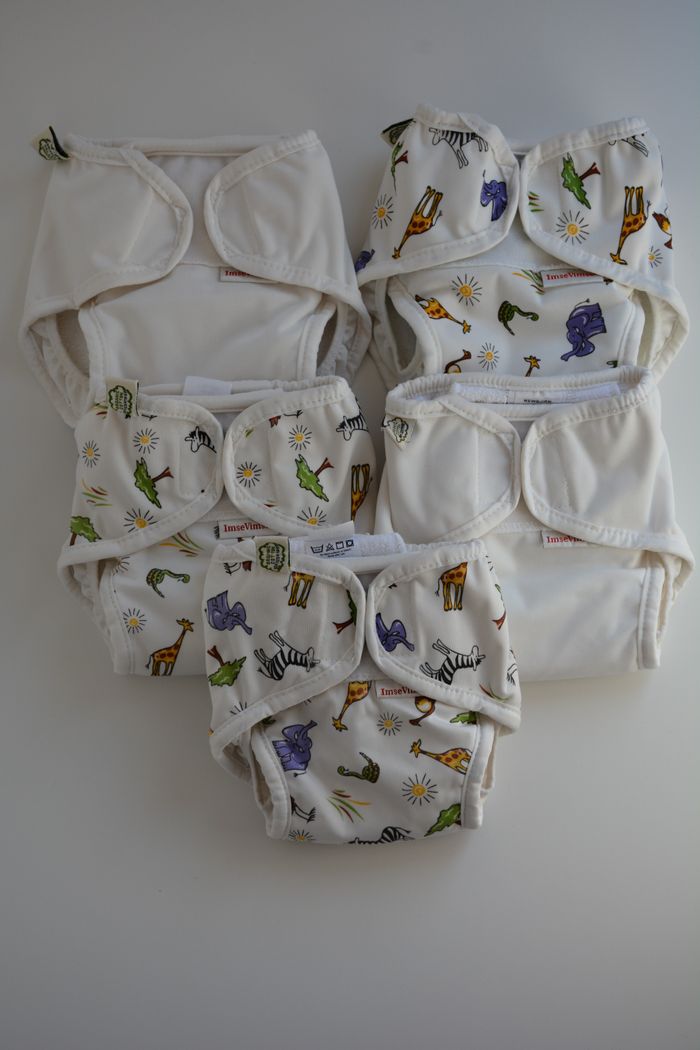Lot de 5 couches lavables Imse Vimse Newborn - photo numéro 1