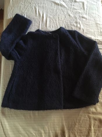 Manteau bleu marine taille L