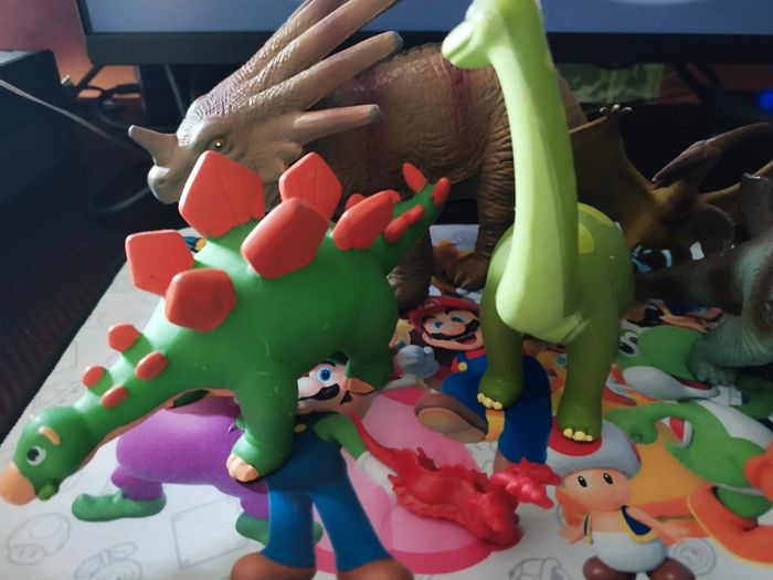 Lot de 5 dinosaures - photo numéro 2