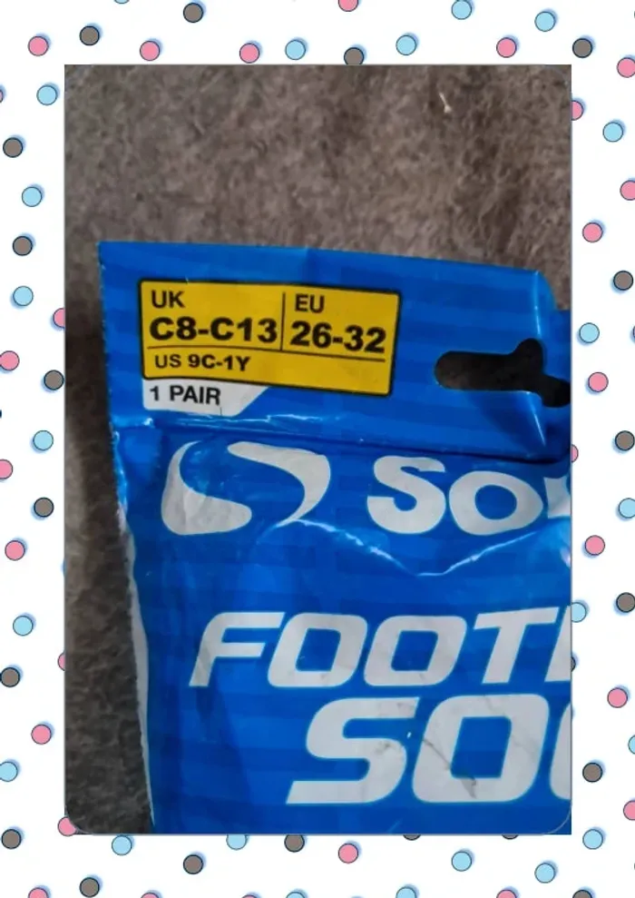Chaussette football pointure 26-32 - photo numéro 3