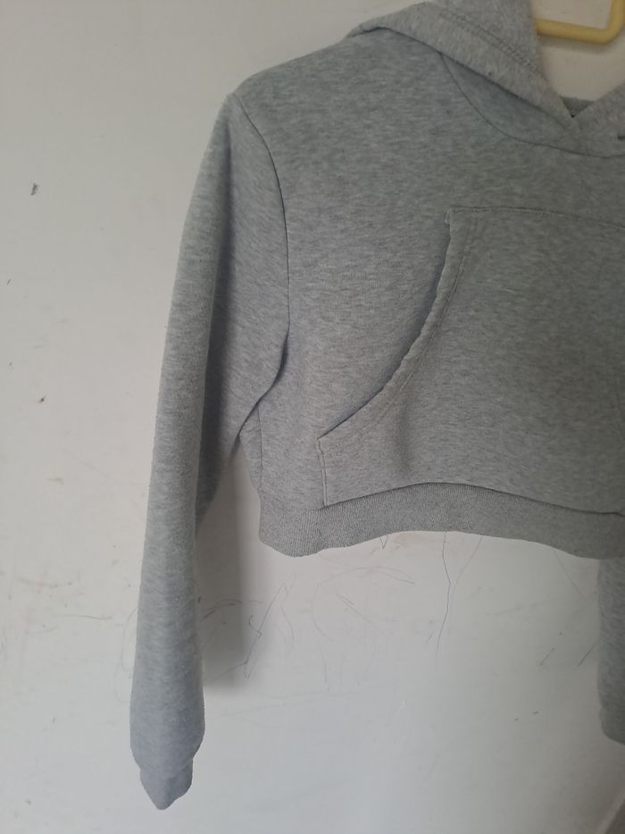 Sweat court gris Shein Taille S - photo numéro 4