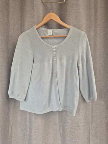 Gilet fin gris Camaïeu – Taille 3 (L)