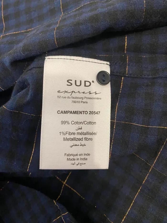 Chemise Sud Express - photo numéro 4