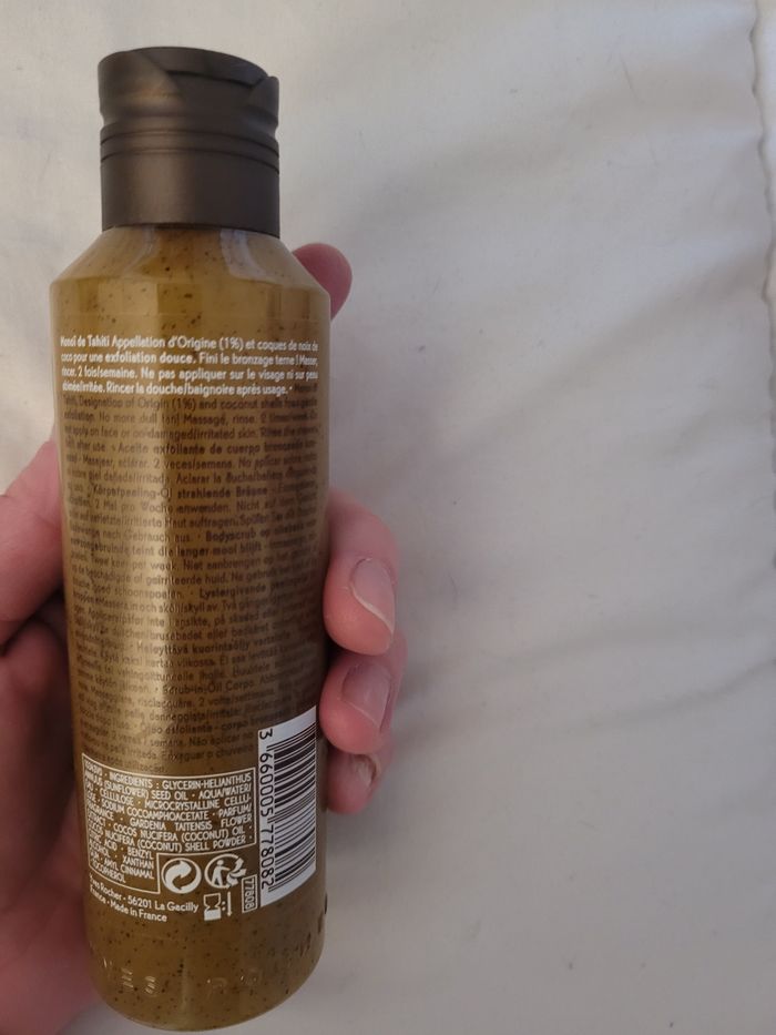 Gommage-en-huile corps bronzage éclat Monoi Yves Rocher - photo numéro 2