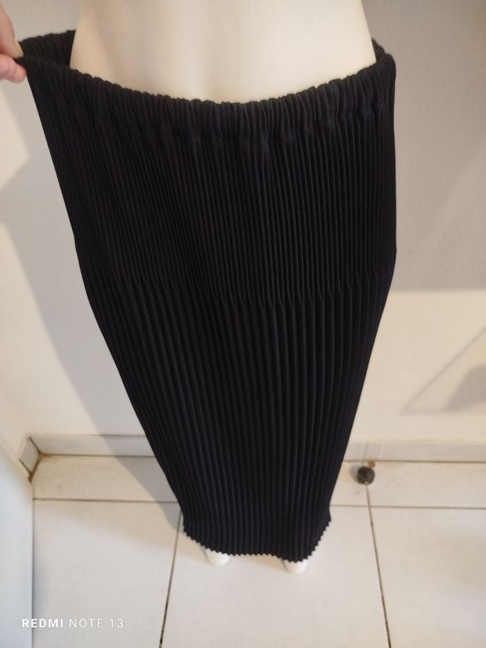 #kytietailleuniquefemme. Jupe longue plissé taille unique