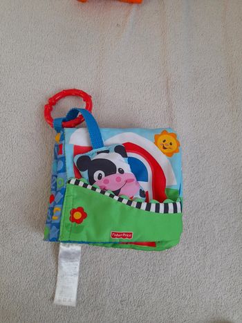 Livre bébé tissu fisher price