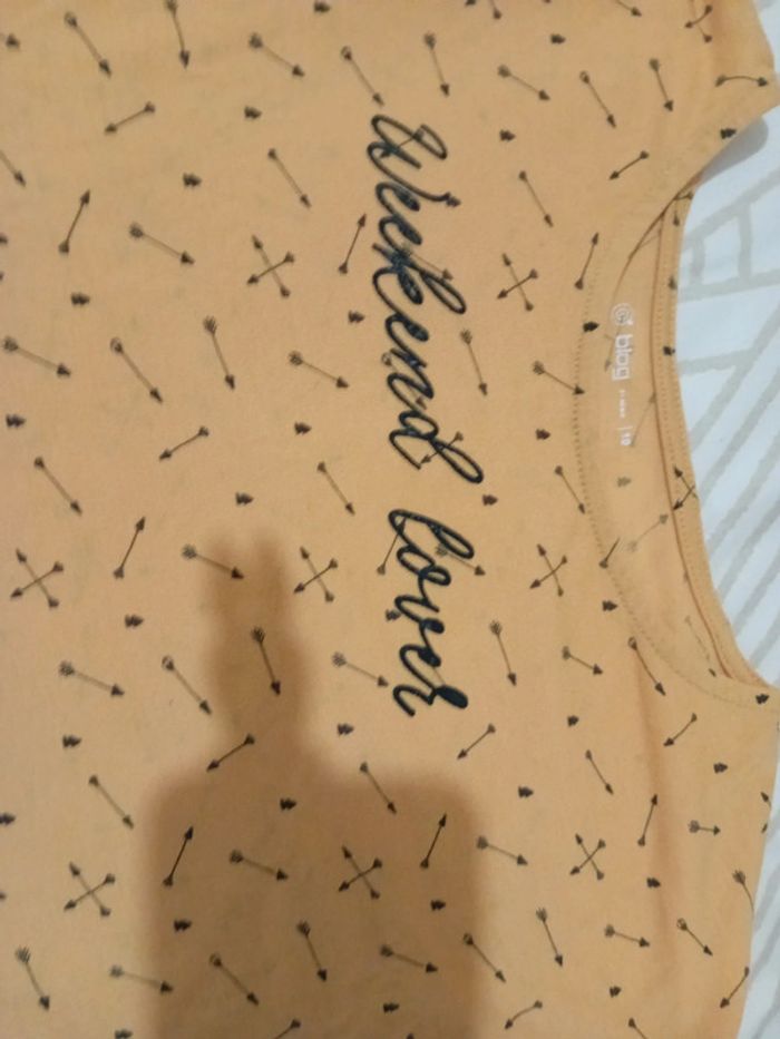 T- shirt gemo moutarde - photo numéro 2