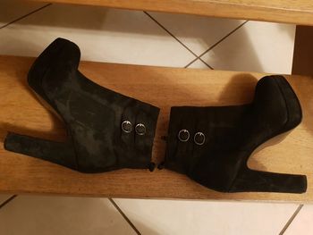 Bottines en daim
