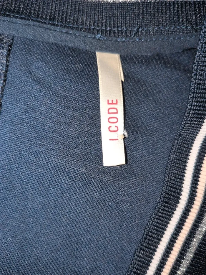 Robe I.Code – Taille 38 – Bleu marine – Dos nu - photo numéro 5