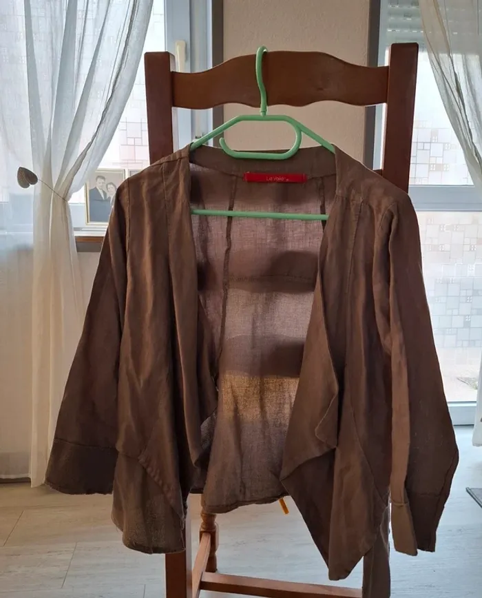 Veste légère en lin