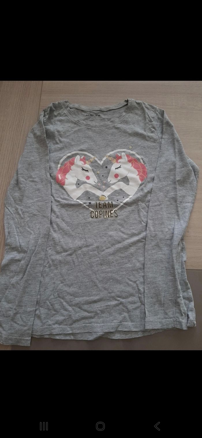Lot de 4 tee-shirts a manche longue - photo numéro 4