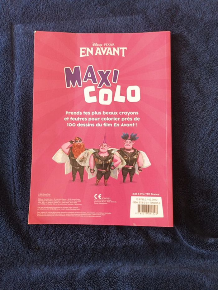 Livre de coloriage En Avant Disney - photo numéro 2