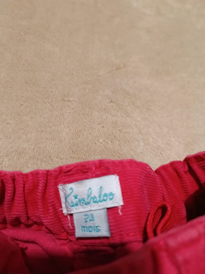 Pantalon velours 24 mois - photo numéro 5