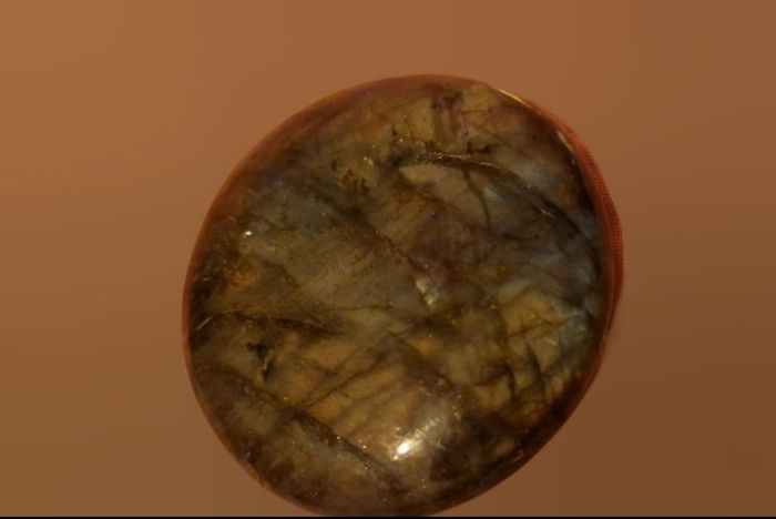 Labradorite pierre Naturelle de Madagascar neuf 85g - photo numéro 2