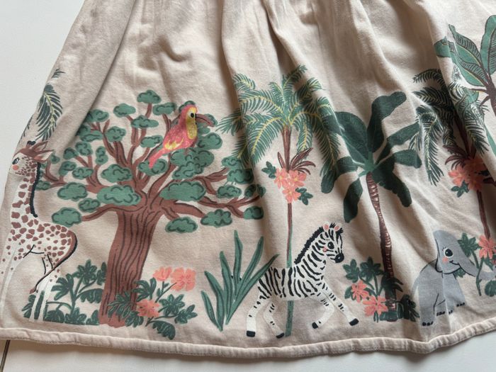 Jupe beige H&M animaux 8 ans - photo numéro 4