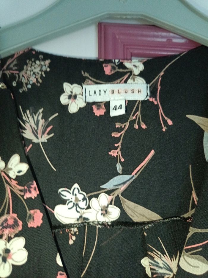 Robe noire imprimée Lady Blush T.44 - photo numéro 15