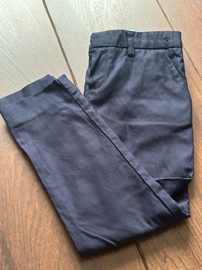 Pantalon de costume bleu marine Catimini 4 ans