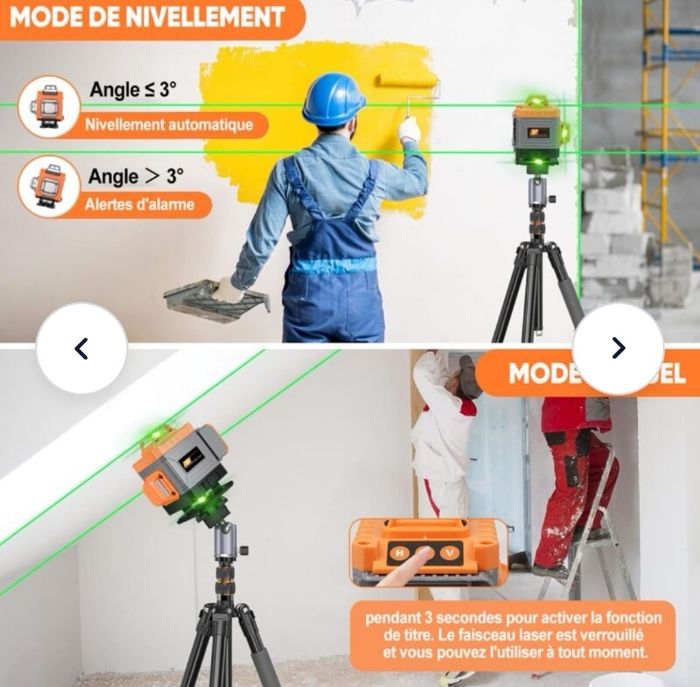 NIVEAU LASER VERT - photo numéro 10
