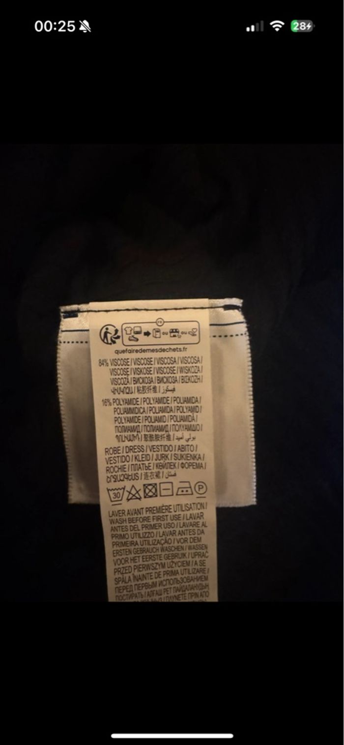 Robe longue noire hiver Kiabi neuve - photo numéro 3