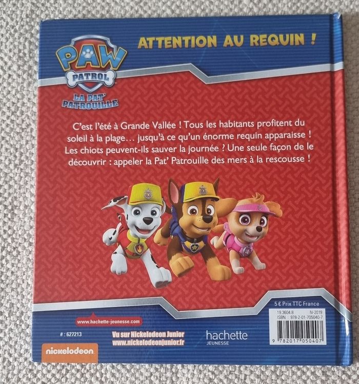 Livre "La Pat Patrouille: Attention au requin" - photo numéro 2