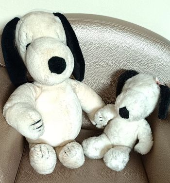 Lot 2 peluche snoopy