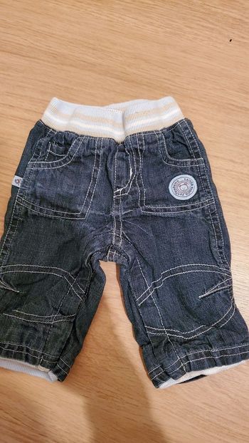 Pantalon jean bébé 1 mois