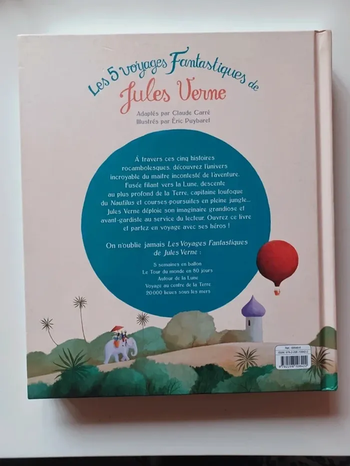 Les 5 voyages fantastiques de Jules Verne - photo numéro 2