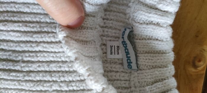 Pull maille crème VERTBAUDET - photo numéro 2