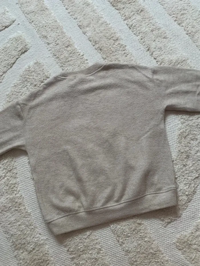 👕 pull beige – Zara – Taille 3-4 ans (104 cm) - photo numéro 2