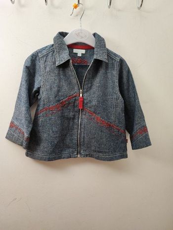 Veste jean fille