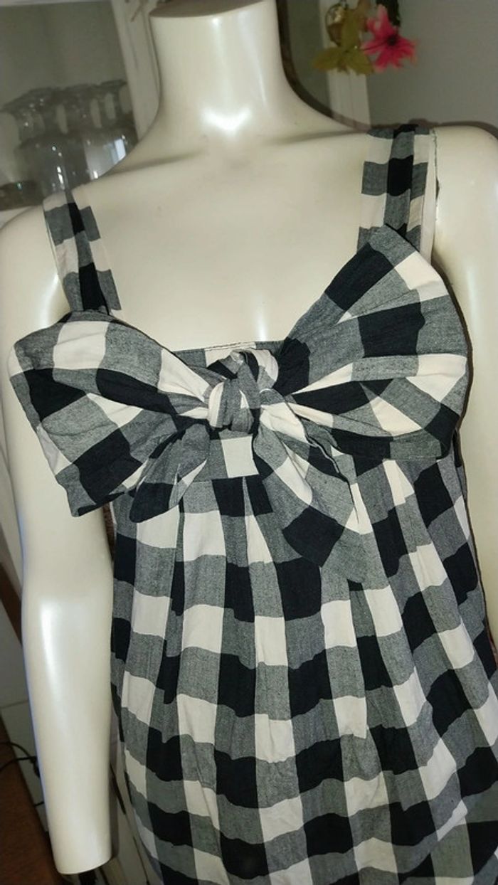 Robe d'été 👗 Brigitte Bardot's spirit état neuf by New Look Taille 36/S - photo numéro 3