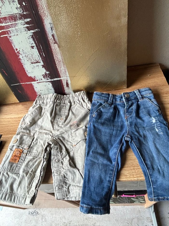 Lot 2 pantalon 3 mois - photo numéro 2