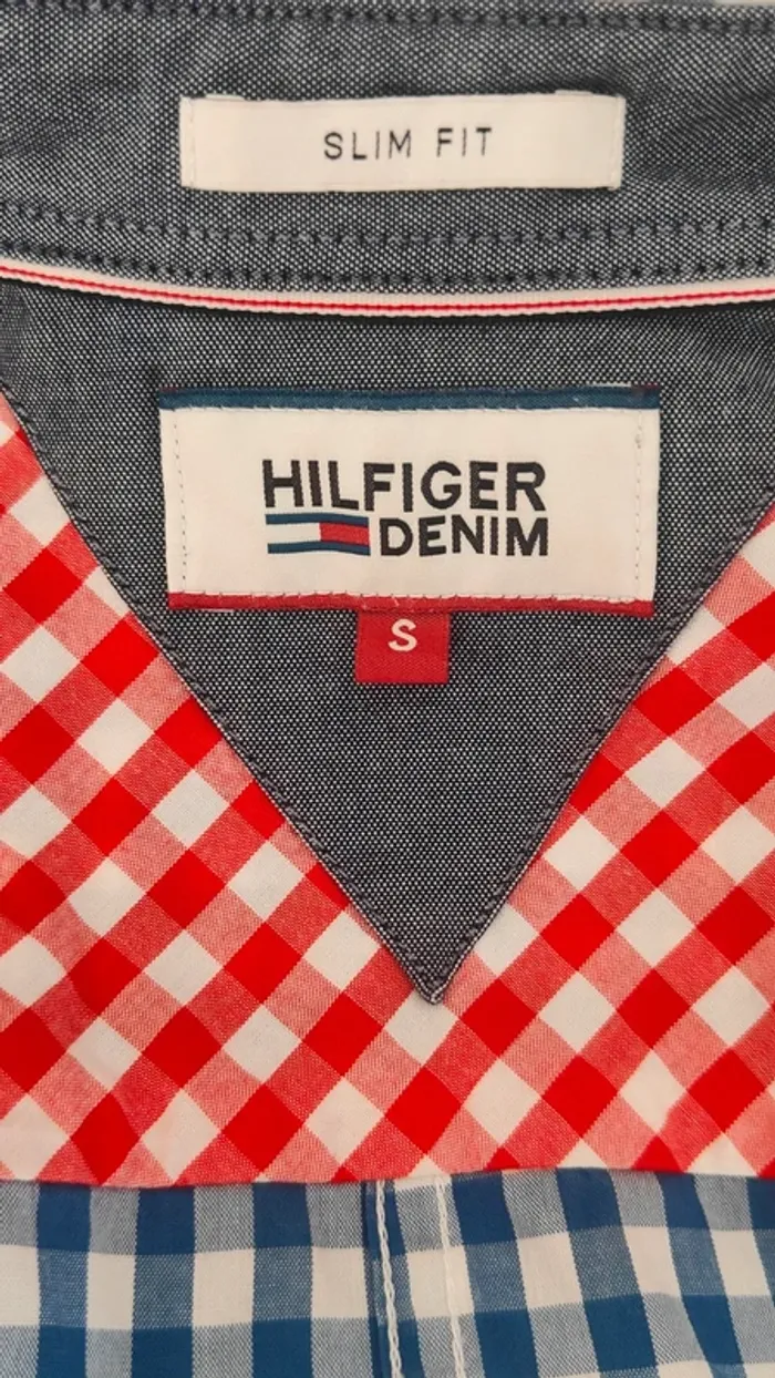 Chemise à carreaux manche longue Tommy Hilfiger - photo numéro 10