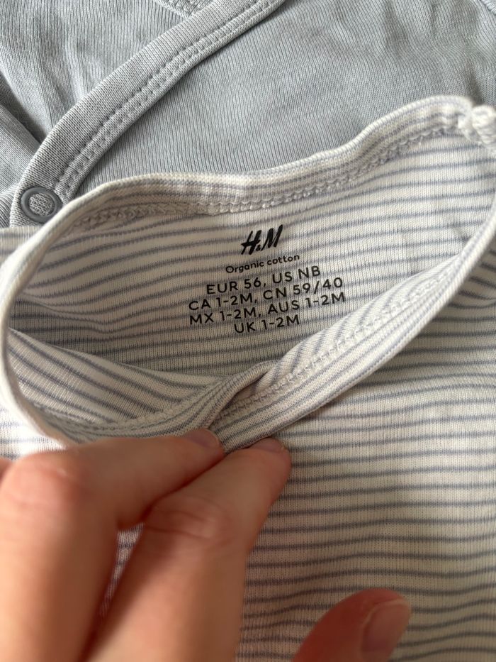 3 bodies manche longue H&M - photo numéro 4
