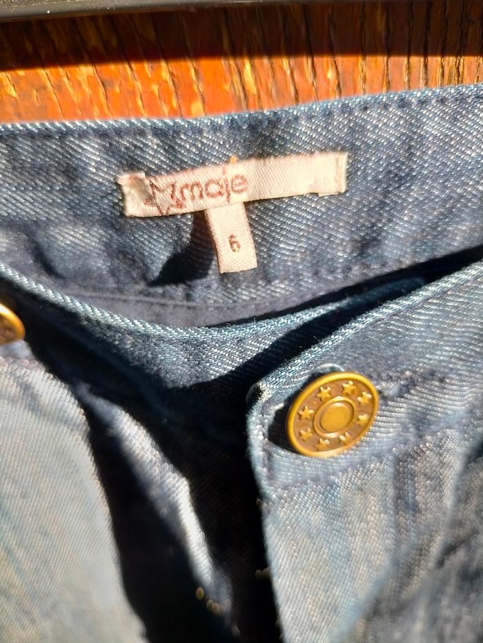 Très beau jean Maje neuf 6 ans - photo numéro 2