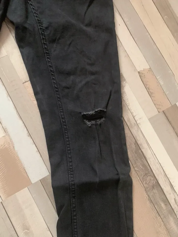Jean slim noir de grossesse taille 38 - photo numéro 3