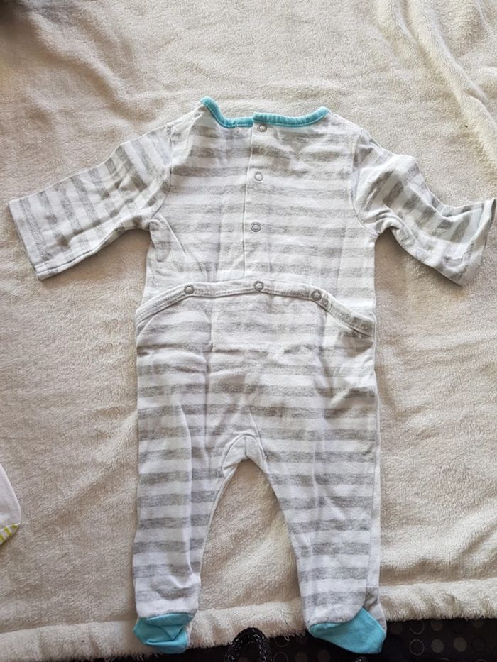 Lot de 3 pyjamas légers bébé garçon 1 mois - photo numéro 7