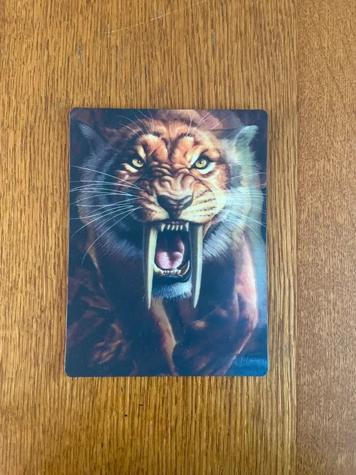 Décoration Tigre à dents de sabre