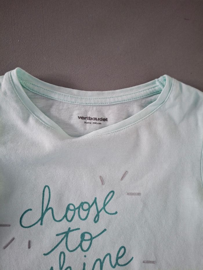 Lot de 2 T-shirts Vertbaudet 3A - photo numéro 3