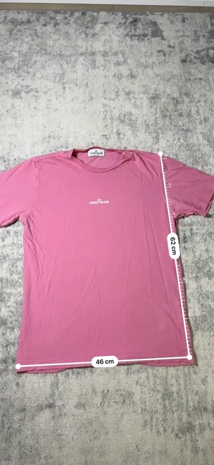 T shirt Stone island Rose taille S - photo numéro 4