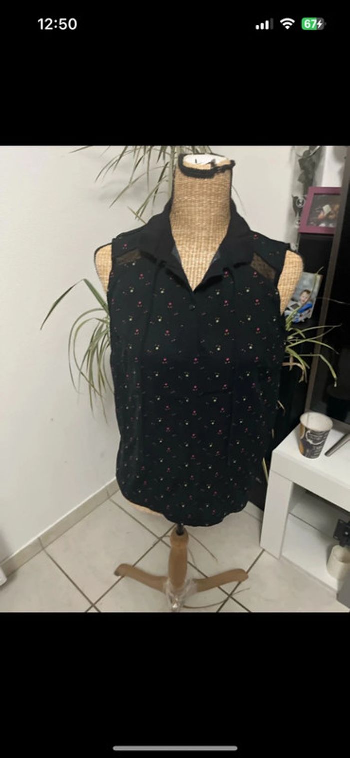 Blouse à dentelles orfeo Paris