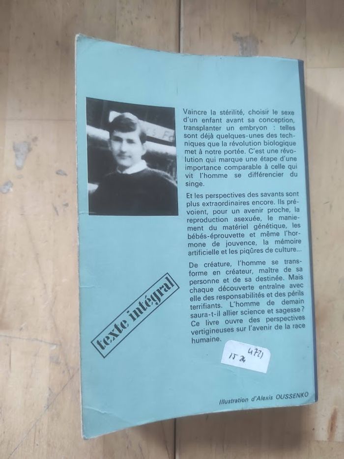 Miracles de la biologie David Rorvik J'ai Lu 1974 - photo numéro 3