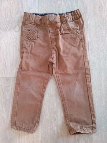 Pantalon camel Gémo 24 mois