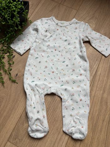 Pyjama velours tao mixte
