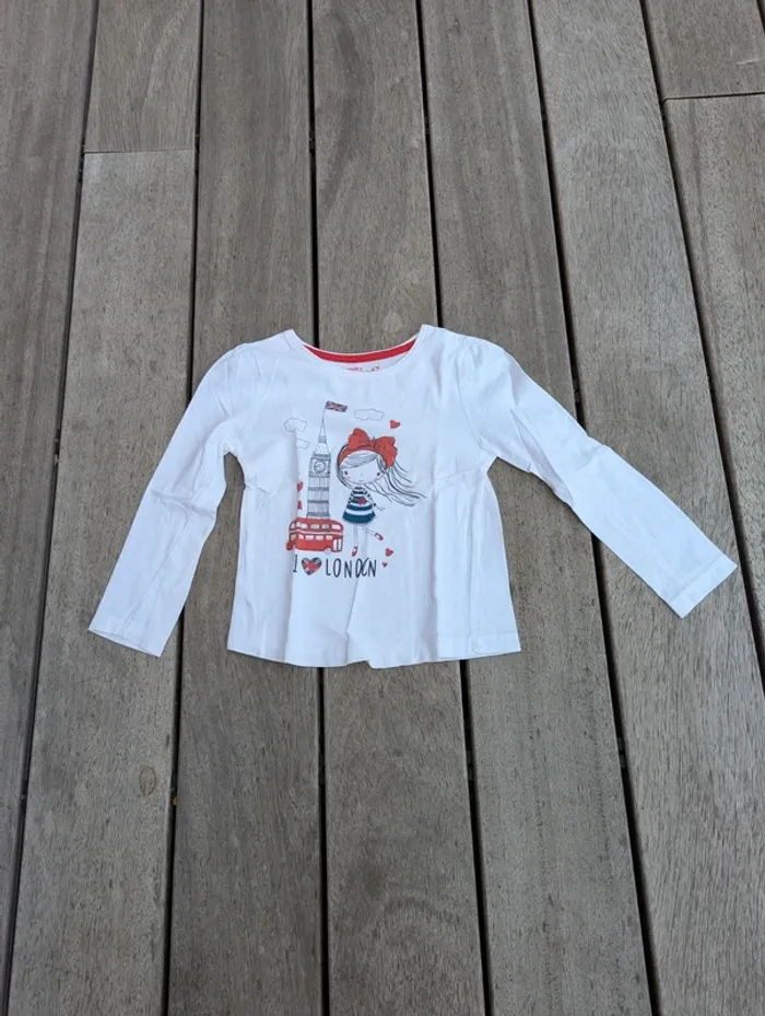 Tee-shirt manches longues Young dimensions 5 ans