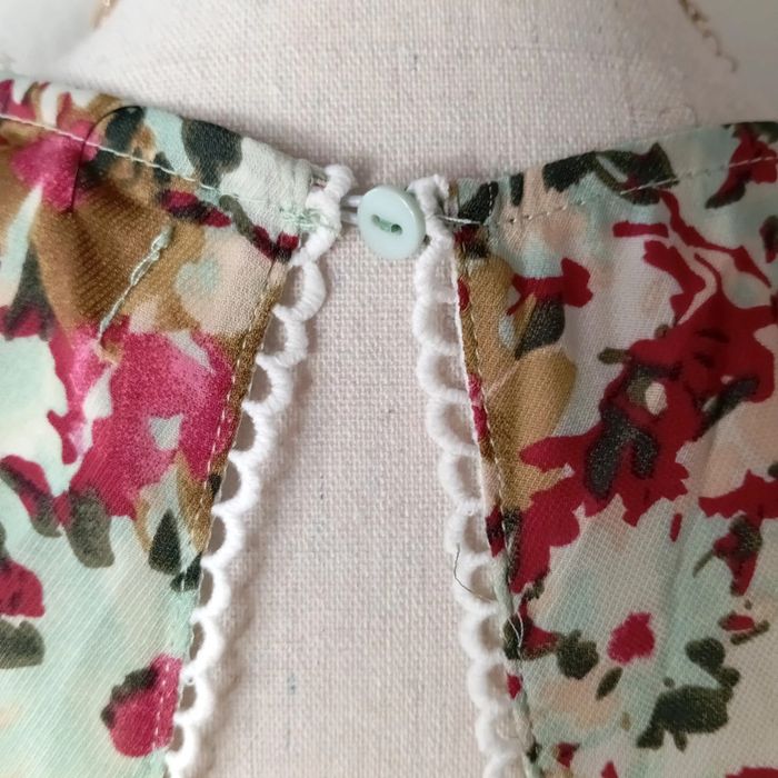 Robe d'été imprimé fleurs Taille S Marque Sweewë avec étiquette - photo numéro 12